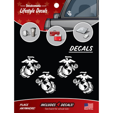 Eagle, Globe & Anchor Marine Emblems 4 Pc